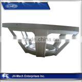 Gravity Sand Casting Speaker Aluminium Bowl thumbnail-2