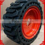 Long Warranty Bobcat Skid Steer Solid Tires 23 .5-25 385/65R22.5 With Factory Price thumbnail-1