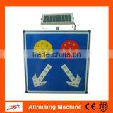 Aluminum Solar Powered Two-Way Arrow LED Road Sign thumbnail-2