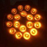 DMX 18PCS 15W RGBWAUV 5in1 LED PAR Light for Indoor Stage thumbnail-1
