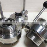 Stainless Steel China Suppliers Sanitary Butterfly Valve thumbnail-2