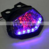 ABS Smoke LED Brake Taillight Turn Signals for NINJA 250R 2008-2012 thumbnail-1