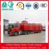 50ton 60ton 3 Axles Steel Van Semi Trailer/Box Container Semi Trailer thumbnail-5