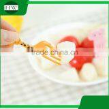 Eco Plastic Kid Tableware Cartoon Animal Fruit Fork Set thumbnail-5