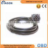 Deutsch J1939 Male Connector to Open End,6ft,9 Pins Wired thumbnail-1