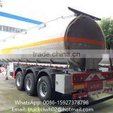45m3 50m3 Oil Tank Semi Trailer Aluminum Tanker Trailer thumbnail-2
