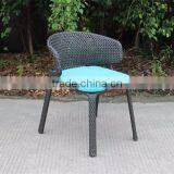 Synthetic Rattan Armless Chair thumbnail-4