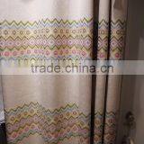 Made in China Luxury Embroidered Hotel And Home Curtains And Drapes With Backing Valance thumbnail-2