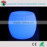 Manufacturer Die48*H40CM PE LED Drum Chair/plastic LED Light up Chair With Remote Control 16 Mix Changeable Colors thumbnail-3