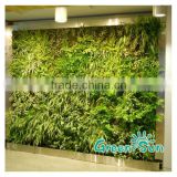 Outdoor use greenwall system/Plastic Planter shelf/Living,Garden and Landscape Projects half wall flower pot hanging on the wall