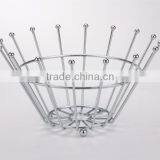 Wholesale Fruit And Vegetable Steel Wire Basket,Fruit Basket,Stainless Steel Fruit Basket thumbnail-5