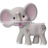 Custom plastic elephant toy,plastic small elephant rubber toy wholesale