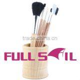 5pcs Makeup Brush Set With Synthetic Hair Matching With a Wooden Case