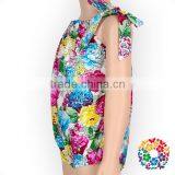 Baby Cotton Designs Fancy Smocked Bubble Rompers Jumpsuits Vintage Ruffle Baby Girl Romper thumbnail-3