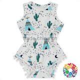 Pink Floral Newborn Baby Girls Romper Suit thumbnail-3