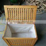 Factory Direct Supply Wooden Laundry Basket thumbnail-1