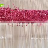 GNW FLC160628-01 Pink artificial cherry blossom branch Flower ceiling decoration