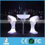 High Led Cocktail Table Metal Table With Chair for Event thumbnail-1
