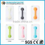 Magic Double Sides Round Shape Vacuum Silicone Sucker for Phone Accessories thumbnail-4