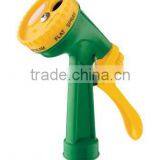 Hot Sell CS-1002 4functions Plastic Spray Hose Nozzle Spray Gun for Garden and Lawn
