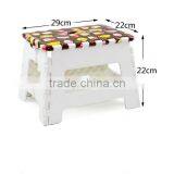 Good Price More Types Water Transfer Printing Plastic Folding Stool Domestic and Outdoor thumbnail-2