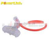 S50160 50 ft Extension Cord 3 Plug Lighted 16/3 Gauge Indoor Outdoor Heavy Duty Orange