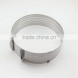 Adjustable Stainless Steel Layer Cake Slicer Kit Mousse Cake Ring Mold thumbnail-2