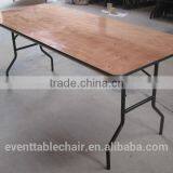 Plywood Banquet Folding Table for Party Rental Wedding thumbnail-1