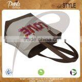 12 OZ Natural Canvas Tote Bag With Eva Padding & Inside Polyester Lining With PU Handle & Bottom With Top Zip Closure thumbnail-3