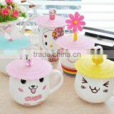 Silicone Cup With Lid Colored Cup Lids Cup Silicone Lid thumbnail-3