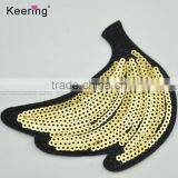 Hot Sale New Fruit Custom Embroidery Textile Patch for Clothing WEF-074 thumbnail-1