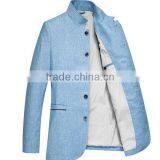 Newest Style Men Suit for Business ,standing Collar Men Suit thumbnail-3