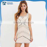 Wholesale China Slim Fit Sleeveless Trim Party Ladies Special Dress Design thumbnail-1