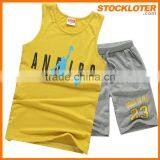 Outlet Vivid Kids Cotton Tank Top and Pants Stock 150810 thumbnail-4