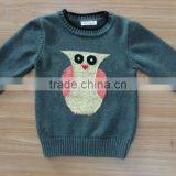 New Girls Owl Sweater Female Loose Bat Sleeve Sweater Size Girl Beautiful Sweater(NF1524) thumbnail-1