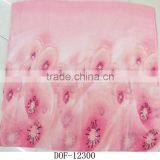 Fashion Popular Chiffon Polyester Floral Shawl thumbnail-1