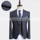 Tailor Made Fashion and Elegant Stripe Men Suit With 2 Buttons,MTM Man Suits thumbnail-2