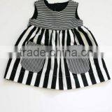 Hot Summer Design Baby Clothes Girls Red Gingham Sleeveless Dress Girl Child Casual Party Dresses thumbnail-3