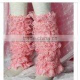 Christmas Hot Coming Winter Cute Baby Leg Warmers Knitted Lace Tirm Boot Socks Leggings thumbnail-5