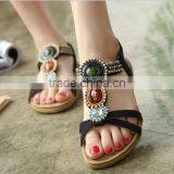 Zm50191b Plus Size Lady Shoes Breathe Falt Women Sandal thumbnail-5