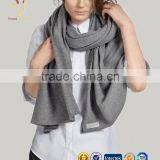 Women Knitted Winter Grey Cashmere Scarfs And Shawl thumbnail-4