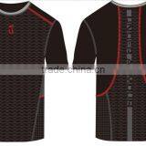 2015 Seamless Men Fashion Sports Shirt Short Sleeve thumbnail-3