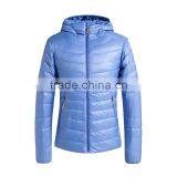 OEM Fashion Ultra Light Nylon Down Jackets/women Slim Fit Women Light Down Jacket For Outdoor and Indoor thumbnail-3