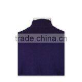 ISO9001/BSCI Manufature Purple Zipper Mens Blank Wool Sweater thumbnail-5