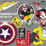 China Good Washable Cartoon Characters Offset Logo on Garments Heat Transfer Printing thumbnail-4