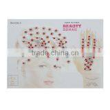 Glitter Removable Temporary Tattoo Sticker Body Art Multicolor At Random 15.8cm x 8.5cm, 1 Packet thumbnail-1