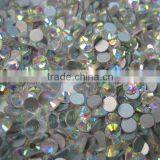 SS20 5mm Crystal AB Flat Back Non Hotfix Rhinestone Beads thumbnail-1