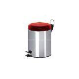 Stainless Steel Trash Can With Plastic Lid thumbnail-2