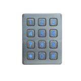 Custom Illuminated Metal Rugged USB Metal Numeric IP65 Waterproof Metal Keypad thumbnail-3