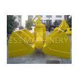 Digger / Excavator 1.0m Clamshell Grab Bucket for Loading Dry Bulk Cargo